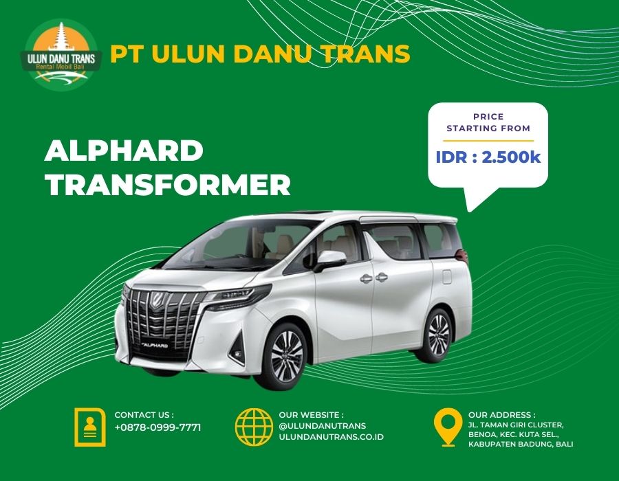 Sewa Alphard Transformer Bali