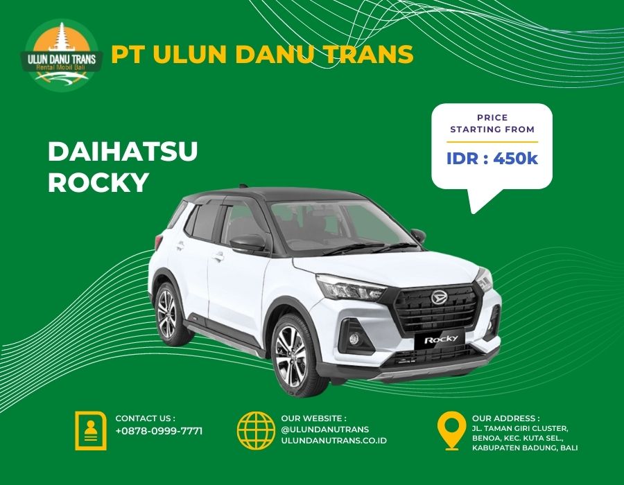 Sewa Daihatsu Rocky Bali
