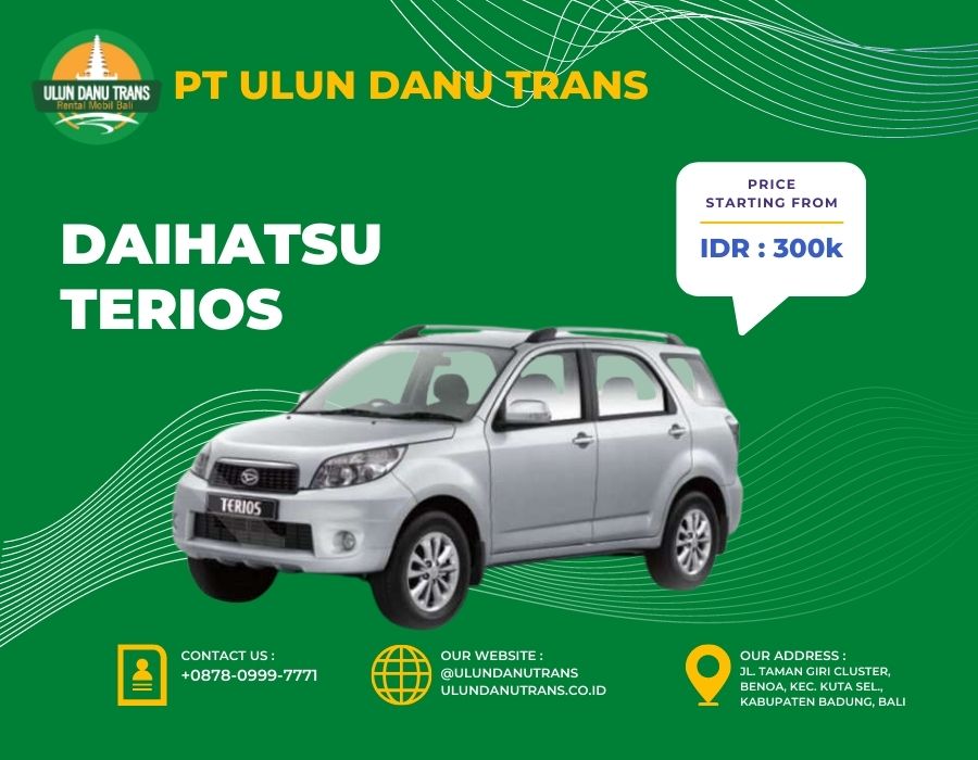 Sewa Daihatsu Terios Bali