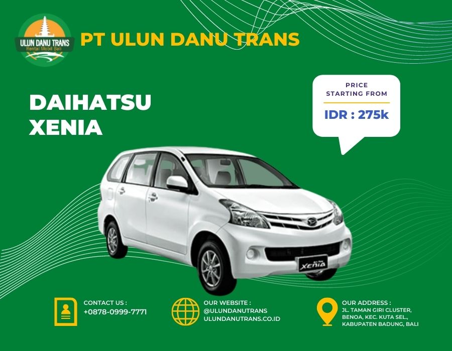 Sewa Daihatsu Xenia Bali