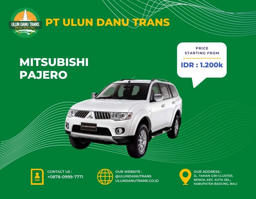 Sewa Mitsubishi Pajero Bali