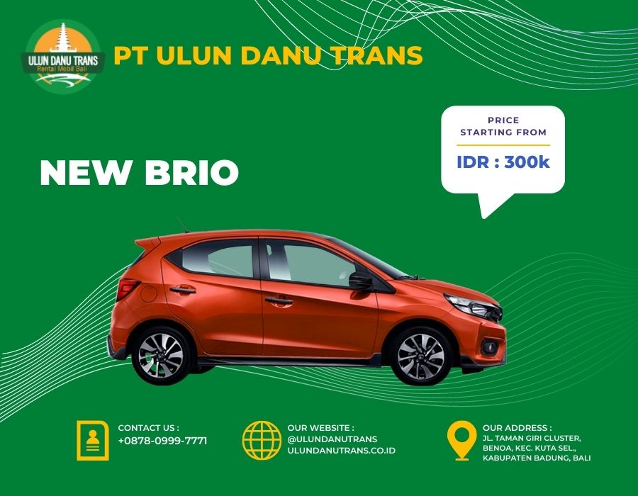 Sewa New Brio Bali