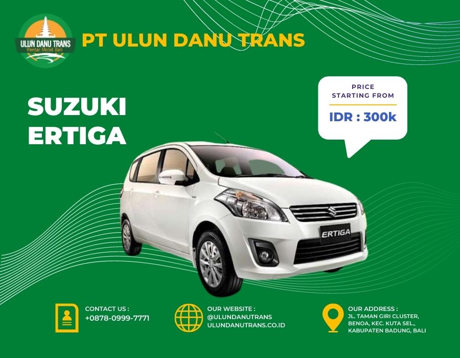Sewa Suzuki Ertiga Bali