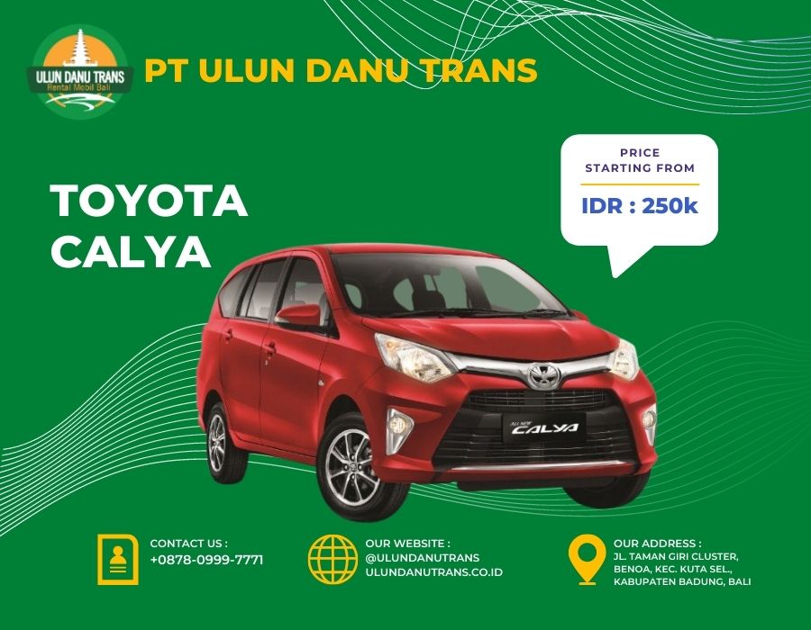 Sewa Toyota Calya Bali