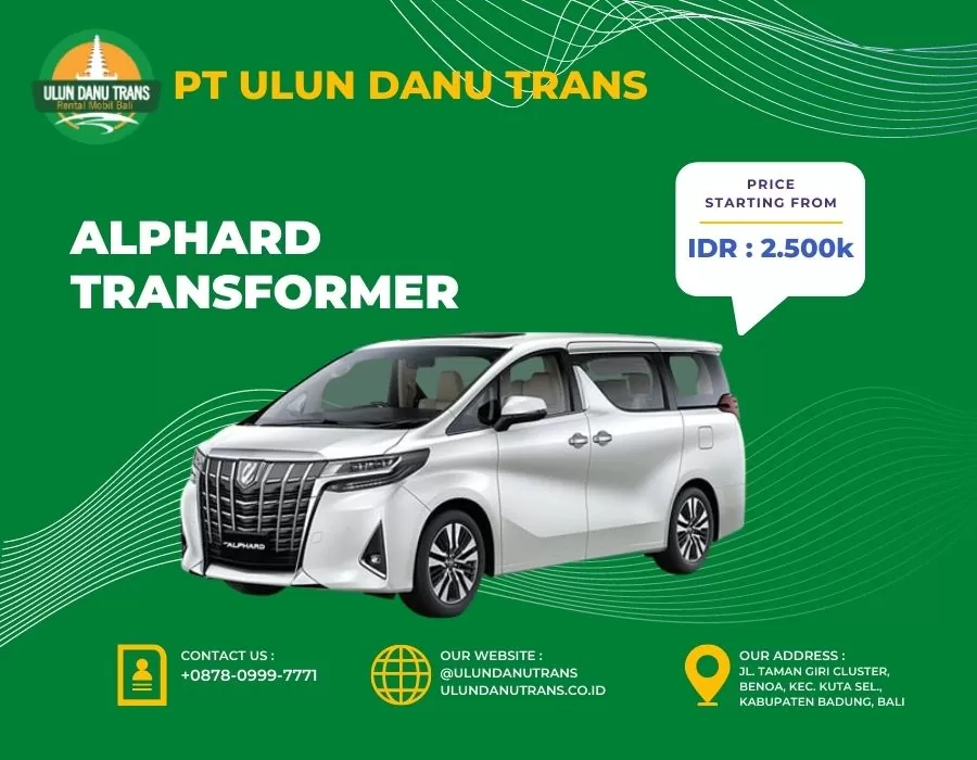 Sewa Alphard Transformer Bali