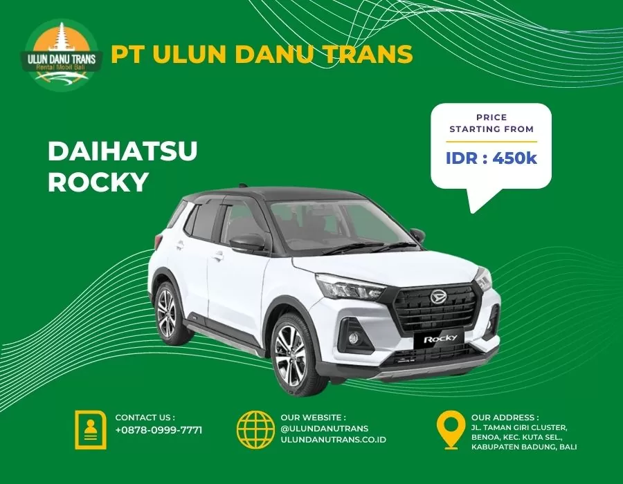 Sewa Daihatsu Rocky Bali