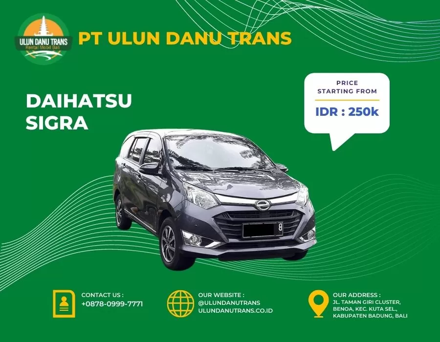 Sewa Daihatsu Sigra Bali