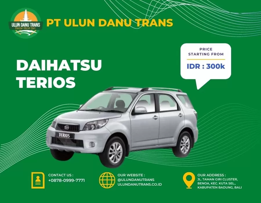 Sewa Daihatsu Terios Bali