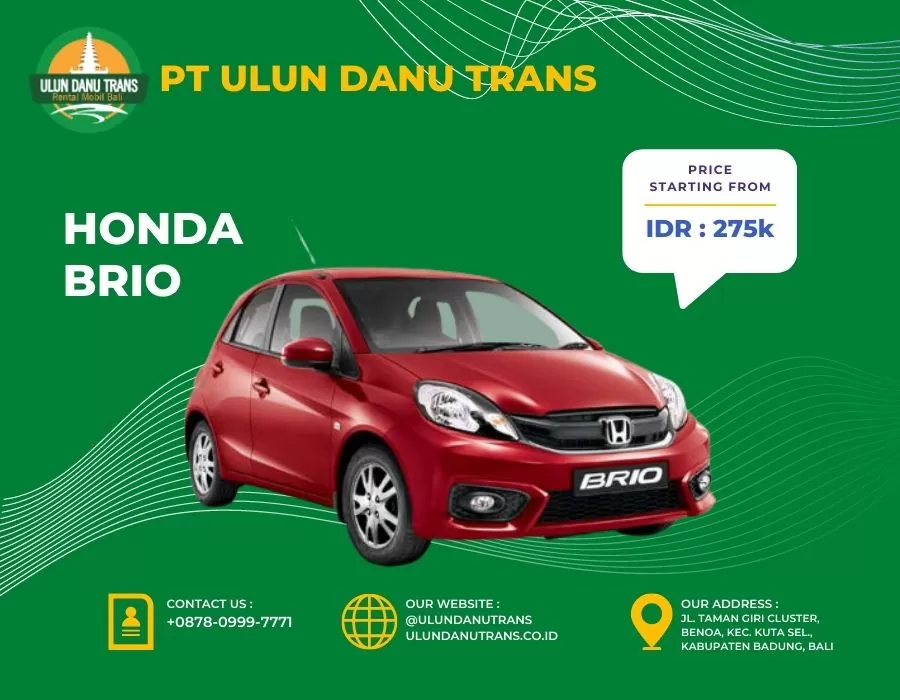 Sewa Honda Brio