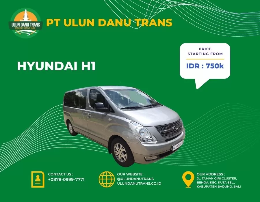 Sewa Hyundai H1 Bali