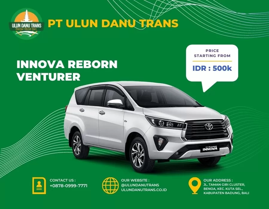 Sewa Innova Reborn Venturer Bali