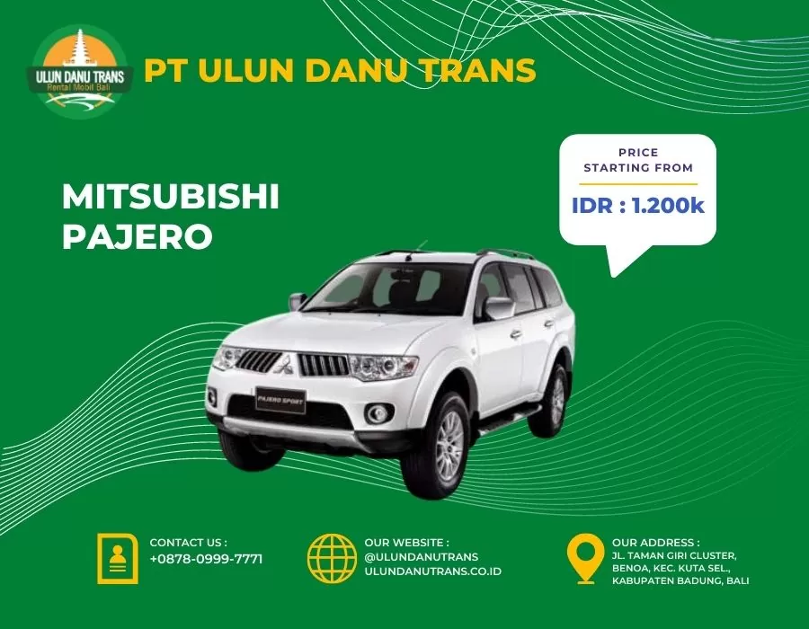 Sewa Mitsubishi Pajero Bali