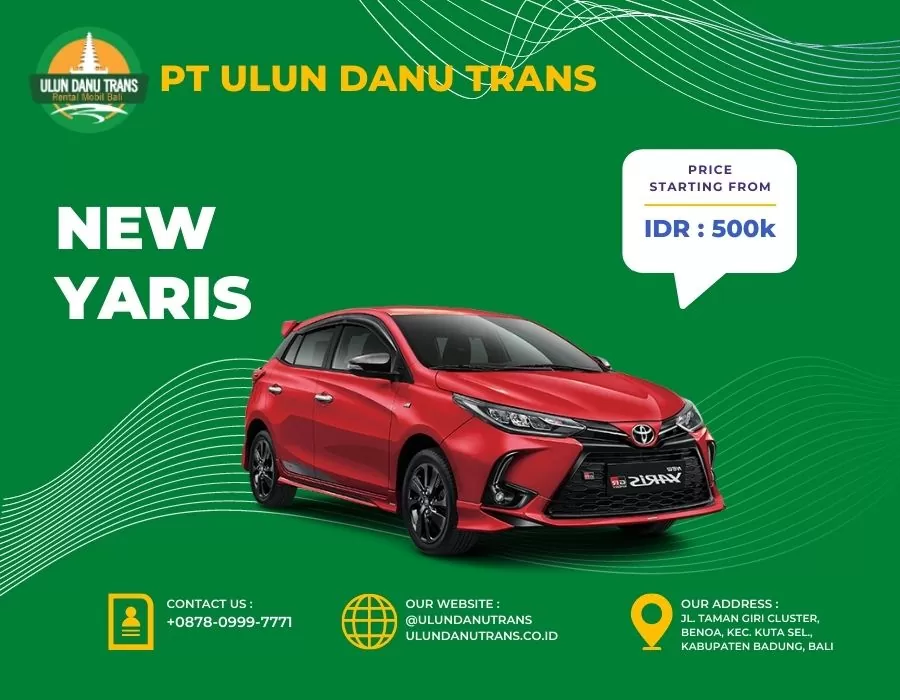 Sewa New Yaris Bali