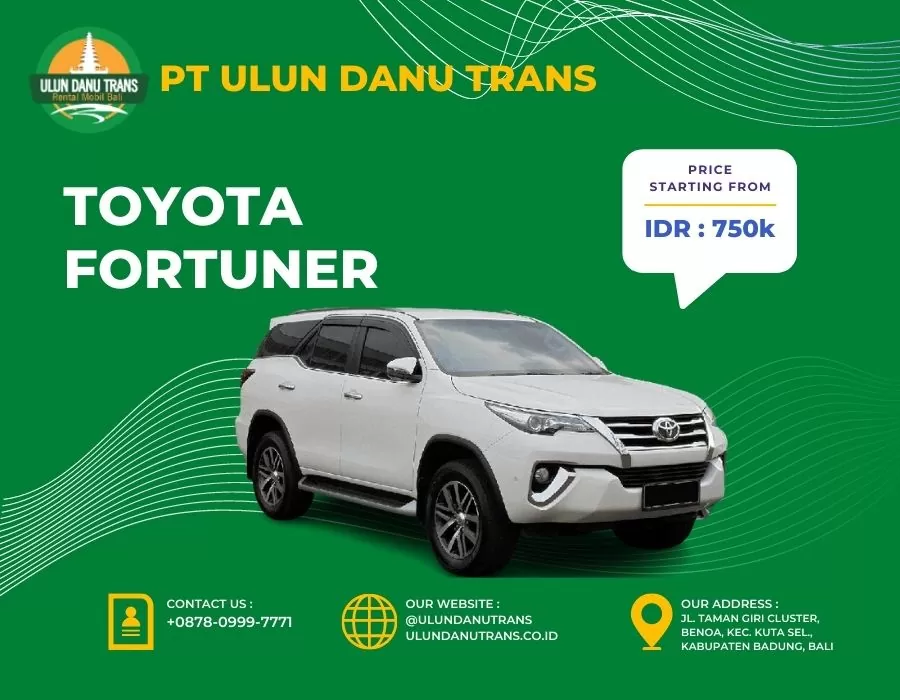 Sewa Toyota Fortuner
